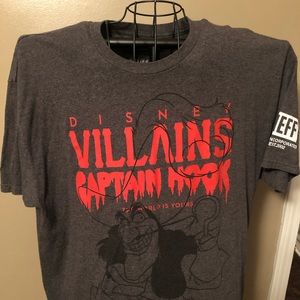 Neff x Disney Captain Hook Villians tee